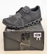 A pair of as new woman's On Cloud running shoes (UK 5).