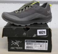 A pair of women's boxed as new Arc'teryx Norvan V2 Running Shoes (UK 5).