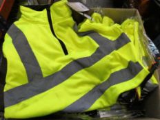 Twelve as new Portwest Xenon rugby sweatshirts (All M).