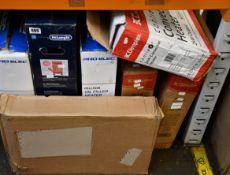 A Dimplex PLX150E, a PLX050E Panel Heater, a Pro Elec PELL0208 oil filled heater and a DeLonghi