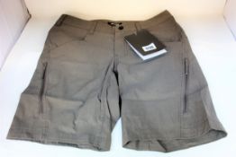 Seven pairs of men's as new Arcteryx M Stowe shorts in gnosis (32W).