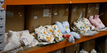 A large quantity of as new Mikafen Baby and Toddler Sleeping bags in various designs (