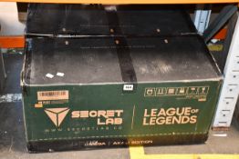 A Secretlab League of Legends - Omega 2020 Akali Edition Gaming Chair (Some damage to box).