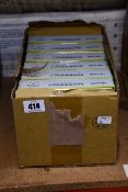 Six boxes of Callaway Supersoft yellow golf balls (12 items per box).