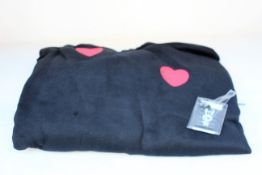 An as new Natasha Zinko Duo embroidered hooded sweatshirt (RRP $152) and a pair of embroidered