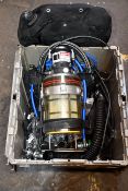 A quantity of pre-owned Hollisgear scuba equipment and accessories.