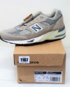 A pair of as new New Balance 991 Made in the UK trainers (UK 6.5).