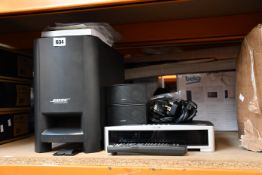 A pre-owned Bose 321 Series III DVD home entertainment system.