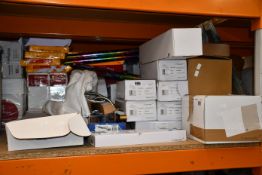 A quantity of bathroom/plumbing accessories to include Crosswater, Grohe and Hotspot Titanium.