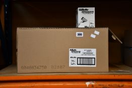 Forty boxes of ten Gillette Mach3 Turbo razor blades (4 pack).