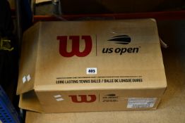 Six dozen as new Wilson Extra Duty - US Open Official Tennis Balls.