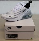 A pair of as new Nike Air Max 270 (UK 5.5).