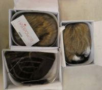 Two Ellen Wille Hairpower Small Ginger wigs (Pearl mix) and an Ellen Willie Hairpower Disc wig (