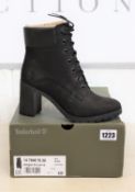 A pair of as new Timberland Allington 6 inch Lace Up boots (UK 7).