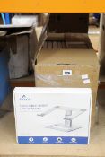 Ten boxed as new Awavo M6 adjustable Height Laptop Stands.
