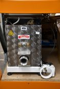 A pre-owned Filmar pasta extruding machine with cutting knife and accessorises (Unboxed, serial/