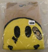 An as new Natasha Zinko x Duo LTD Smile Intarsia rib-trimmed jumper (XS - RRP £312).