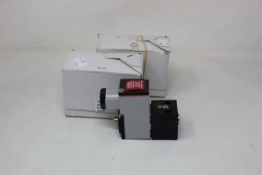 Two Festo solenoid valves (MGXIAH-3/2-0.8-24DC-EX, 535614).