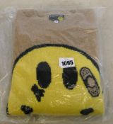 An as new Natasha Zinko x Duo LTD Smile Intarsia rib-trimmed jumper (S - RRP £312).