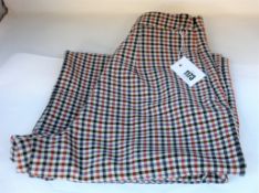 A pair of as new Markus Lupfer Charlotte checked jacquard wide-leg pants (Size unknown - no tag