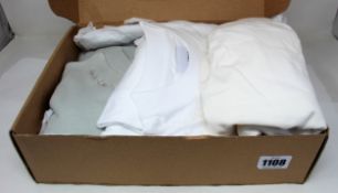 Two as new Church of Antioch Clothing T-shirts (L) and a sweatshirt (L).