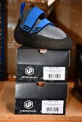 Two pairs of as new Unparallel Engage VCS rock climbing shoes (UK 8).