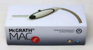 A boxed as new McGRATH MAC EMS Video Laryngoscope (REF: 300-200-000) (Box opened).
