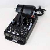 A pre-owned Thrustmaster Hotas Warthog replica USAF A-10C throttle controller for PC flight