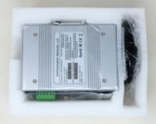 A boxed as new Comport CNGE2FE8MSPOE+ 10-Port PoE+ Environmentally Hardened Managed Ethernet