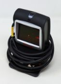 A pre-owned Honeywell Genesis 7580G-2 1D 2D USB Presentation Barcode Scanner