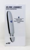 A boxed as new C-PEN Connect Digital Highlighter (M/N: C-Pen BT10) (Box sealed).