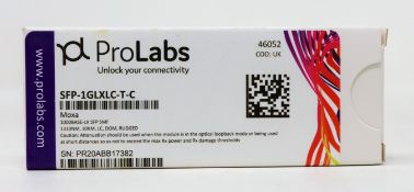 Ten Boxed as new ProLabs SFP-1GSXLC-T-C Moxa compatible transceivers (PN: 46052)