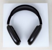 SOLD AS SEEN: A pair of Apple Airpods Max A2096 Over Ear Headphones in Space Grey (P/N: 661-