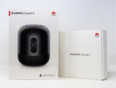 A boxed as new Huawei Sound X Wireless Speaker in Black (Inner box sealed, outer plain box opened