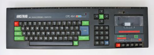A pre-owned Amstrad CPC 464 Colour Personal Computer (No cables or accessories included) (