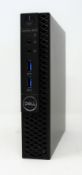 A boxed as new Dell OptiPlex 3070 micro desktop PC with intel corei5-9500T 2.20GHz CPU, 8GB RAM