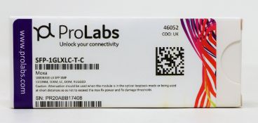 Ten Boxed as new ProLabs SFP-1GSXLC-T-C Moxa compatible transceivers (PN: 46052).