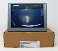 A boxed as new Siemens Simatic TP700 Comfort Panel (P/N: 6AV2124-0GC01-0AX0) (Box opened, box