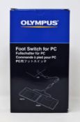 A boxed as new Olympus RS28H Foot Switch.