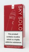 OVER 18s ONLY - Five Boxed as new Vaporesso Sky Solo elecronic cigarette kits in black.