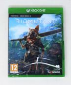 Six as new Biomutant Game Disks for Xbox One (1 x packaging opened, 5 x packaging sealed. Cases