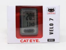 Two boxed as new CatEye Velo 7 Cycle Computers (P/N: CC-VL520).