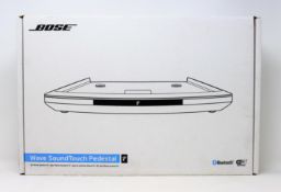 A boxed as new Bose Wave SoundTouch Wireless Pedestal For Bose Wave System IV in Silver (CH1-11 EUP)