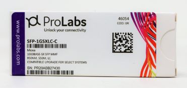 Ten Boxed as new ProLabs SFP-1GSXLC-C Moxa compatible transceivers (PN: 46054)