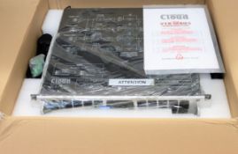 A Cloud Electronics VTX4120 4 Channel Amplifier (Mounting bracket bent, otherwise appears as new) (