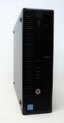 A pre-owned HP ProDesk 600 G2 SFF PC with Intel Pentium G4400 3.30Ghz CPU, 8GB RAM and 480GB storage
