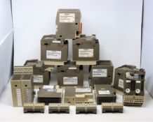 A quantity of pre-owned Siemens Simatic S5 100U PLC equipment to include; 6 x 6ES5451-8MR12 Relay