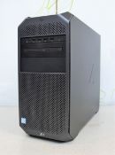 A boxed pre-owned HP Z4 G4 workstation PC with Intel Xeon-W2133 3.60GHz CPU, 16GB RAM, 256GB SSD and