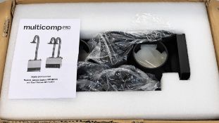 A boxed as new Mutlicomp Pro fume extractor unit (PN: MP740529)
