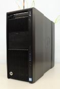 A boxed refurbished HP Z840 Workstation with Dual 2.40GHz intel Xeon 55-2630v3 CPUs, 16GB RAM, 240GB